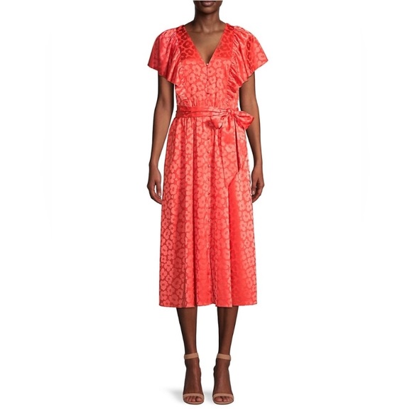 NWT Kate Spade Poppy Field jacquard dress - Picture 3 of 15